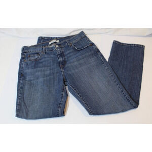 Levis 505 Straight Leg Women's 10 S/C Stretch 5 Pocket Zip Fly Blue Jeans
